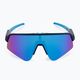 Oakley Sutro Lite Sweep matte navy/prizm sapphire cycling glasses 0OO9465 3