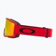 Oakley Target Line redline/fire iridium ski goggles 8