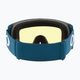 Oakley Target Line poseidon/hi yellow ski goggles 7