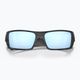 Oakley Gascan matte black camo/prizm deep water polarized sunglasses 10