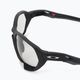 Oakley Plazma matte carbon/clear to black photochromic sunglasses 0OO9019 4