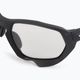Oakley Plazma matte carbon/clear to black photochromic sunglasses 0OO9019 5