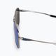 Oakley Contrail satin chrome/prizm sapphire sunglasses 0OO4147 4