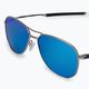 Oakley Contrail satin chrome/prizm sapphire sunglasses 0OO4147 5