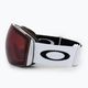 Oakley Flight Deck matte white/prizm garnet ski goggles OO7050-B9 4