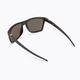 Oakley Leffingwell matte black ink/prizm black polarized sunglasses 0OO9100 2