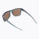 Oakley Leffingwell crystal black/prizm deep water polarized sunglasses 0OO9100 2