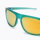 Oakley Leffingwell matte artic surf/prizm 24k polarized sunglasses 0OO9100 5