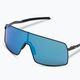 Oakley Sutro Ti satin lead/prizm sapphire sunglasses 5
