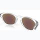 Oakley Latch matte clear/prizm sapphire polarized sunglasses 7