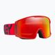 Oakley Line Miner matte b1b redline/prizm torch iridium ski goggles