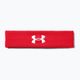 Men's Under Armour Performance Headband 600 red and white 1276990