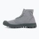 Men's Palladium Pampa HI gray flannel shoes 9