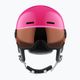 Salomon Grom Visor S2 children's ski helmet pink L39916200 10