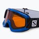 Salomon Juke Access blue/standard tonic orange children's ski goggles L40848200 5