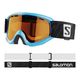 Salomon Juke Access blue/standard tonic orange children's ski goggles L40848200 6