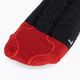 Lenz Heat Sock 5.1 Toe Cap Regular Fit grey-red ski socks 1070 4