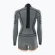 Women's ION Amaze Shorty 2.0 Back Zip black floral wetsuit 4