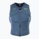 Men's protective waistcoat ION Vector Core Front Zip atlantic blue