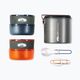 GSI Outdoors Halulite Dualist anodized cookware set 50278