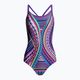 Women's one-piece swimsuit Funkita Diamond Back purple FS11L0153008