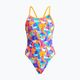 Funkita Eco Single Strap children's swimsuit yellow-pink FKS030G7132608 4