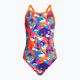 Funkita Eco Single Strap children's swimsuit yellow-pink FKS030G7132608