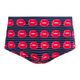 Men's Funky Trunks Sidewinder swim boxers navy blue and red FTS010M71411