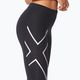 Women's training leggings 2XU Core Compression 3/4 black WA4175B 4