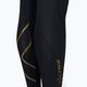 Women's training leggings 2XU Force Mid-Rise Compression black and gold WA5367B 4