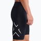 Men's 2XU Core Tri shorts black/white 4