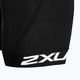 Men's 2XU Core Tri shorts black/white 8