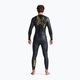 Men's triathlon wetsuit 2XU Propel:1 black/ambition MW4991C 2