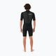 Men's Rip Curl Omega 2mm Back Zip Springsuit Swim Foam Black 3