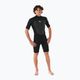 Men's Rip Curl Omega 2mm Back Zip Springsuit Swim Foam Black 4