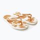 Rip Curl Oceans Together 172 women's flip flops white and brown 15RWOT 9