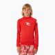 Rip Curl Lycra Brand Wave UPF red children's swimming longsleeve 2