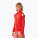 Rip Curl Lycra Brand Wave UPF red children's swimming longsleeve 4