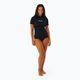 Women's Rip Curl Classic Surf Upf Rashguard SS swim shirt black 2