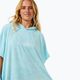 Rip Curl Classic Surf Hooded sky blue women's poncho 5
