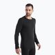 Men's thermal T-shirt icebreaker 200 Oasis black IB1043650011
