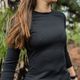 Women's thermal T-shirt icebreaker 200 Oasis black IB1043750011 7