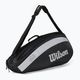 Wilson RF Team 3 Pack tennis bag black and white WR8005801
