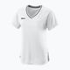 Women's tennis shirt Wilson Team II V-Neck white WRA795302