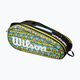 Children's tennis bag Wilson Minions 2.0 Team 6 Pack blue yellow black 8