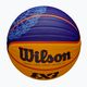 Wilson Fiba 3x3 Game Ball Paris Retail basketball 2024 blue/yellow size 6 4