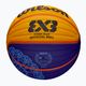 Wilson Fiba 3x3 Game Ball Paris Retail basketball 2024 blue/yellow size 6 5