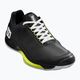 Men's tennis shoes Wilson Rush Pro 4.0 Clay black/white/safety yellow 8