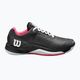 Women's tennis shoes Wilson Rush Pro 4.0 Clay black/hot pink/white 9
