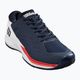 Wilson Rush Pro Ace Clay men's tennis shoes navy blazer/white/infrared 8